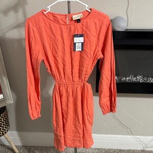 Universal Thread Coral Midi Dress